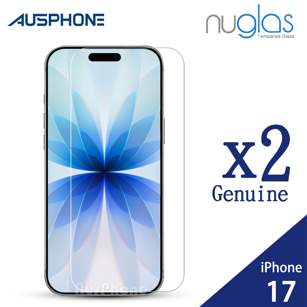 2x Tempered Glass Screen Protector for iPhone