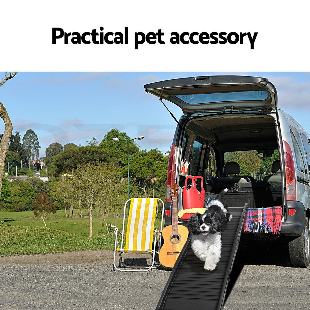 Dog Ramp Car Stairs Foldable Portable Travel SUV