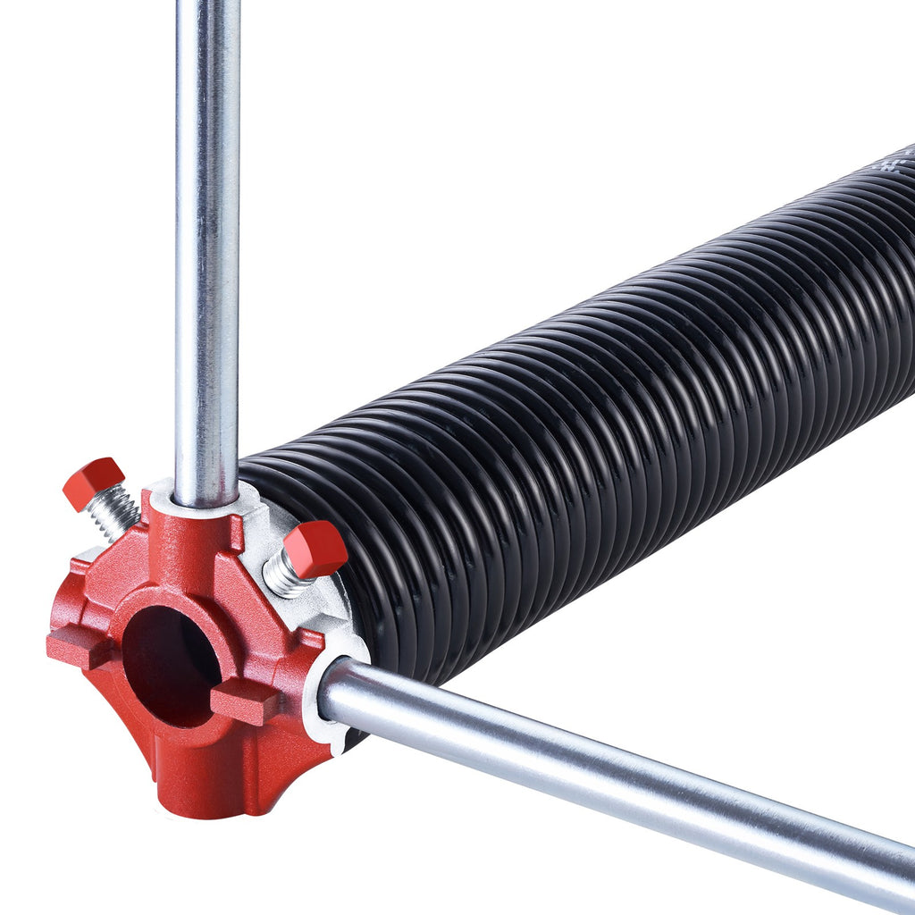 Uimoso Garage Door Torsion Springs Pair of 0.25 x 2 x 31 inch with Winding Bars