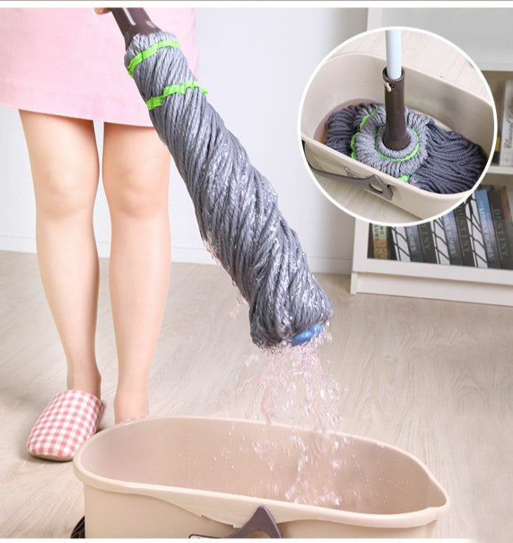 Torque Hands-Free Mop – Microfiber Twisting Mop for Hardwood & Tile