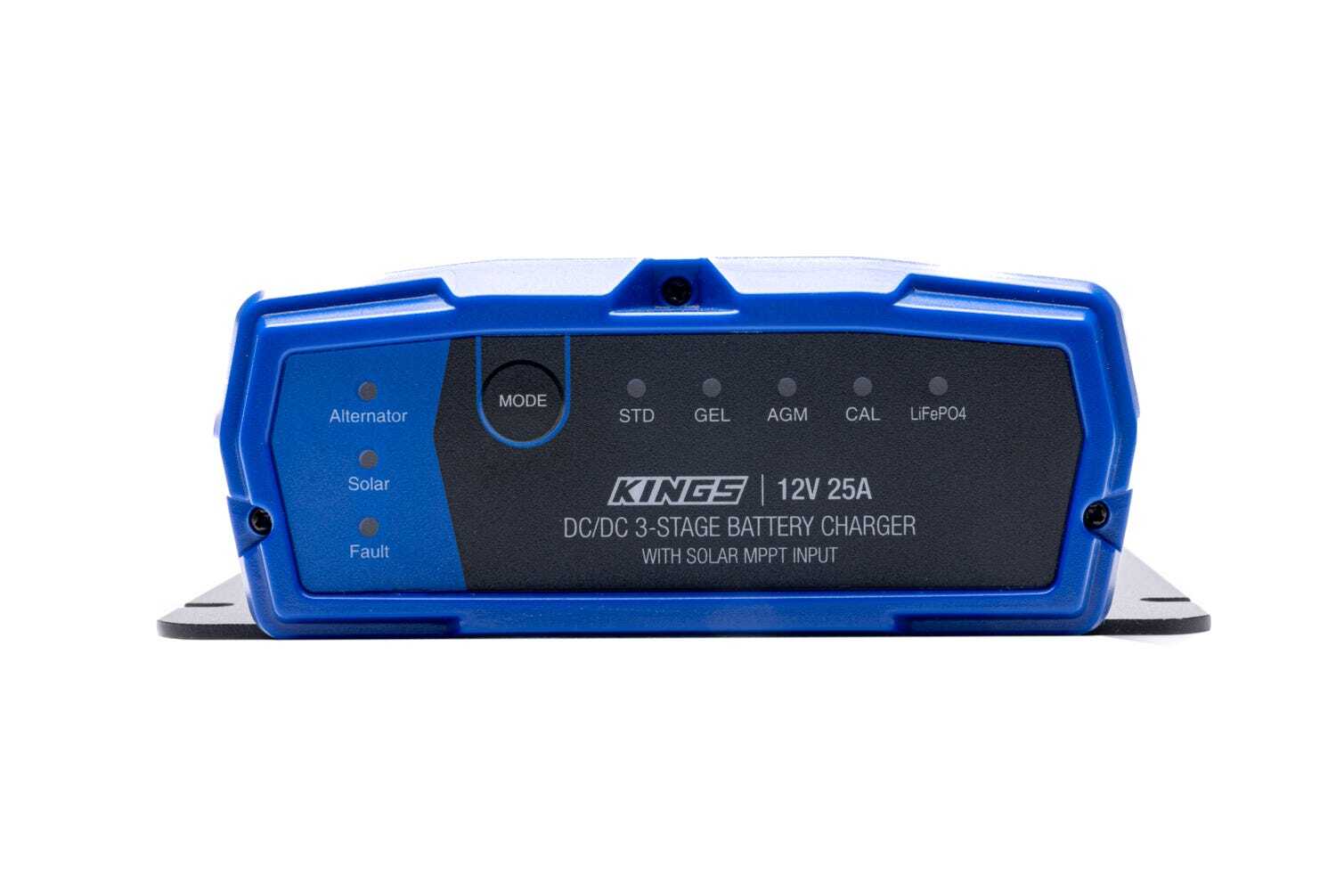 Kings 25A DC DC Charger MPPT Solar Regulator Lithium Compatible 12/24V Input