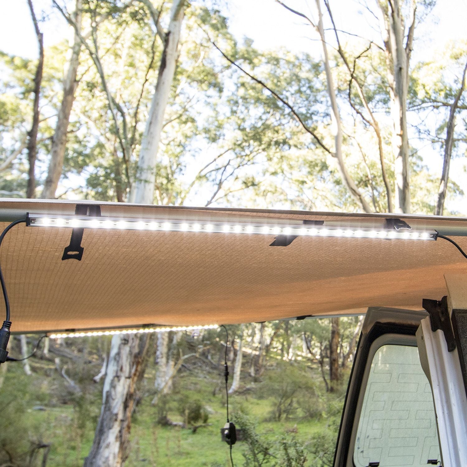 Adventure Kings 4 Bars LED Camp Light Kit Magnetic 500mm White Light Illuminator