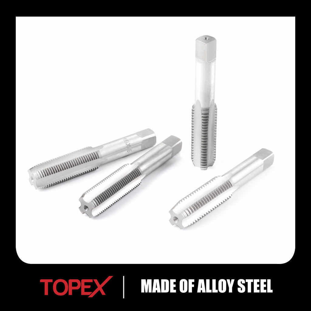 118pc Tap & Die Set – Metric Screw Thread Drill Kit M2-M18