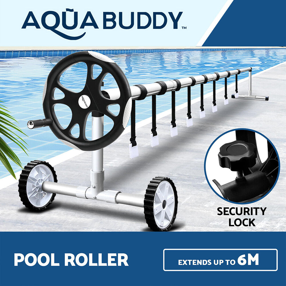 OVCN Pool Cover Roller 5.5m Adjustable Solar Blanket Reel