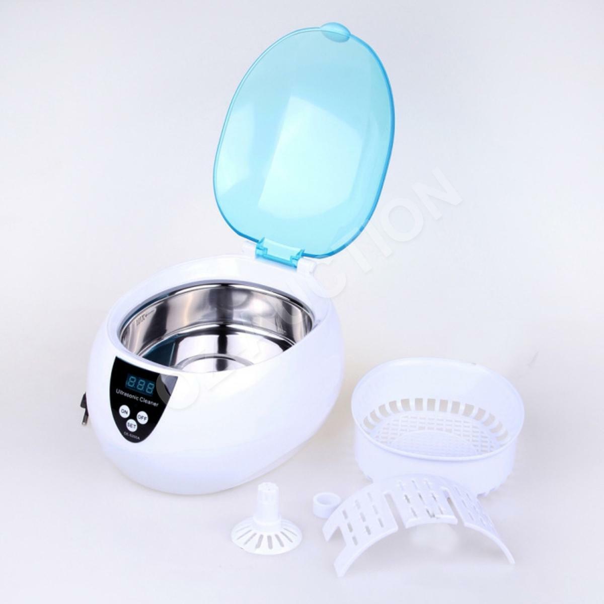 750ML Ultrasonic Multi-Purpose Jewellery & Watch Cleaner Digital Sonic