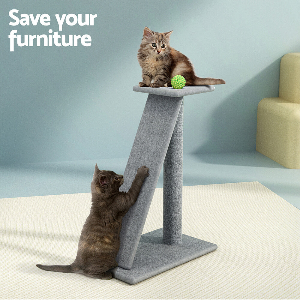 82cm Cat Tree Scratching Post Tower Condo House Climbing
