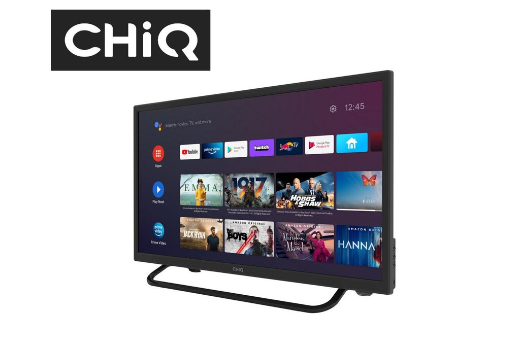 CHiQ L24D6C 24" HD HDR Android Smart LED TV – Netflix, Chromecast