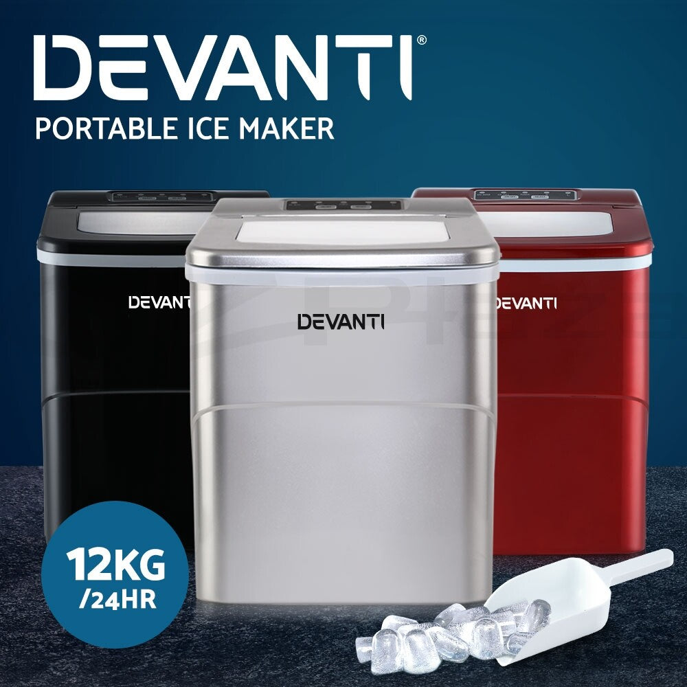 Portable Ice Maker Ice Cube Machine Countertop Party