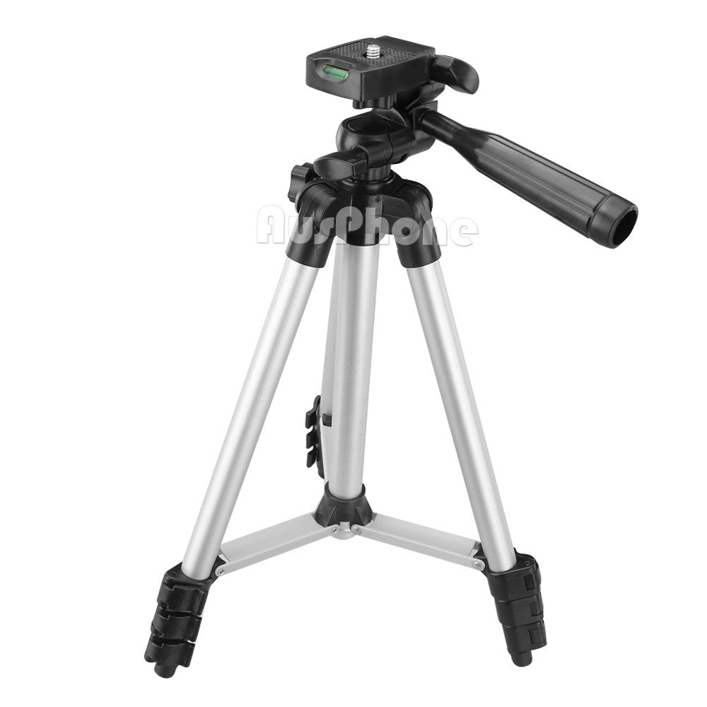 Universal Telescopic Camera Tripod Stand with Phone Mount