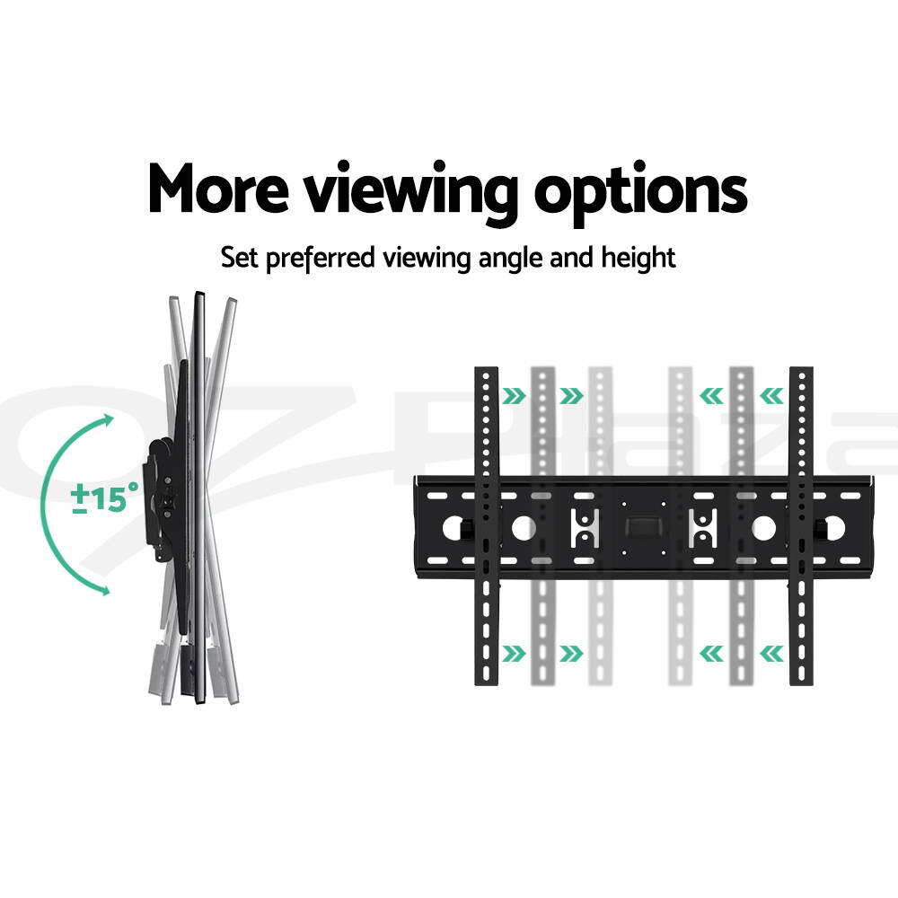 32–70" TV Wall Mount Bracket Slim Tilt Low Profile
