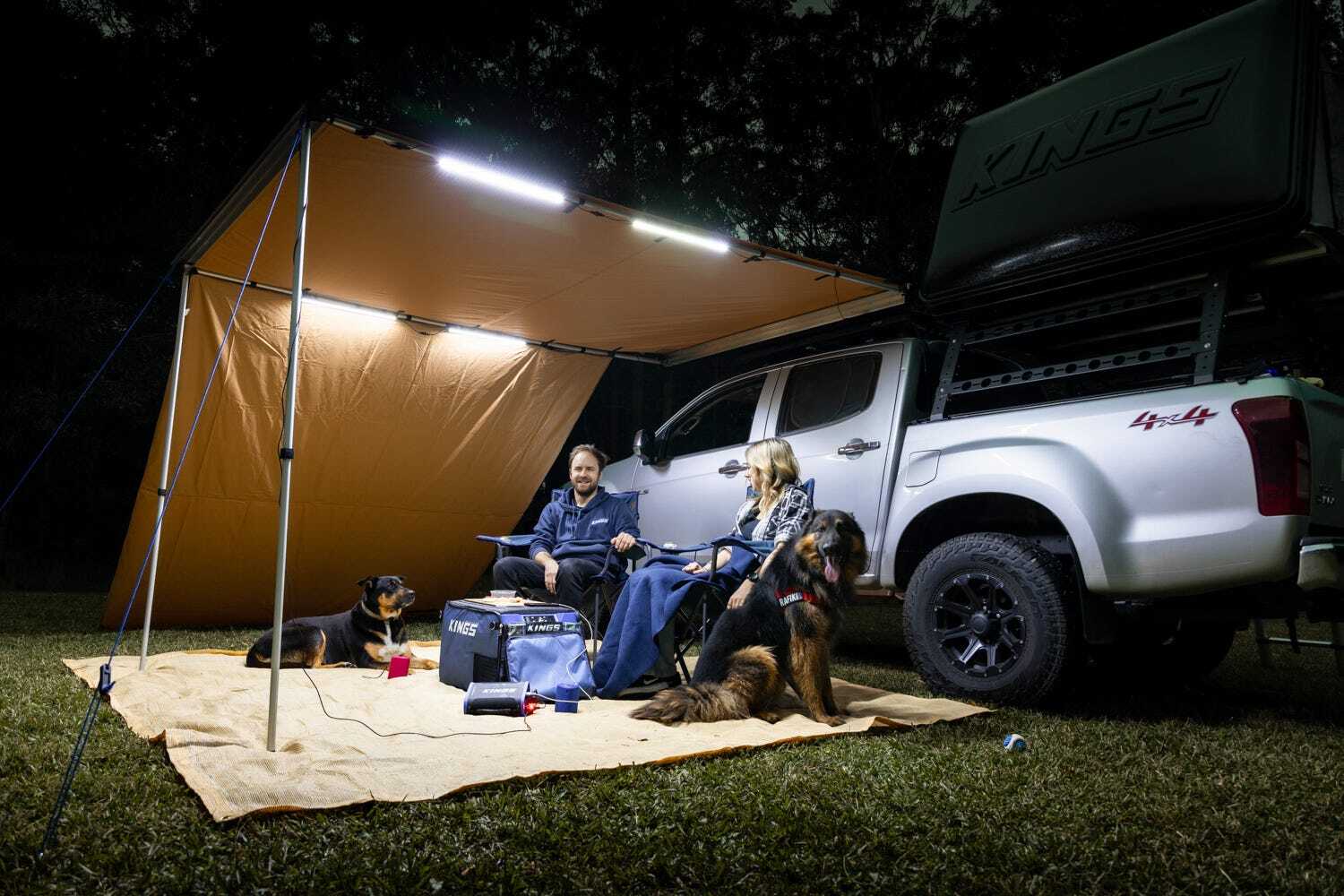 Kings 24Ah Lithium Portable Power Pack for camping  fridge  | LiFePO4  307.2Wh