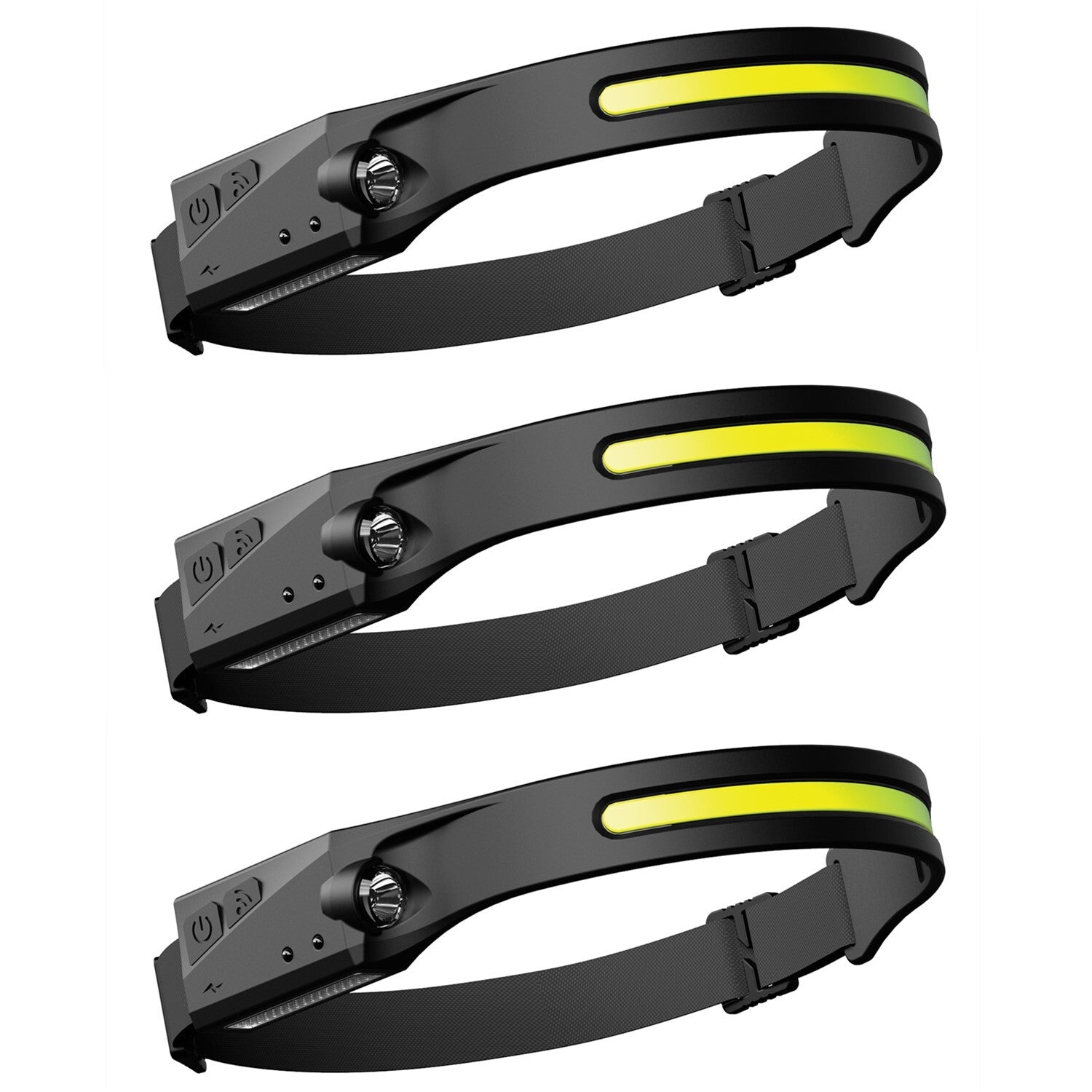 Waterproof COB LED Headlight – Motion Sensor for Running, Fishing & Travel