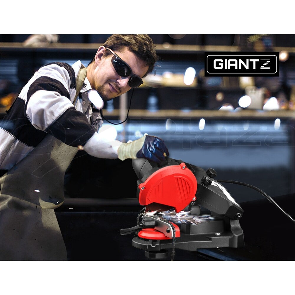 lectric Chainsaw Sharpener Chain Blade Saw Grinder Bench Tool