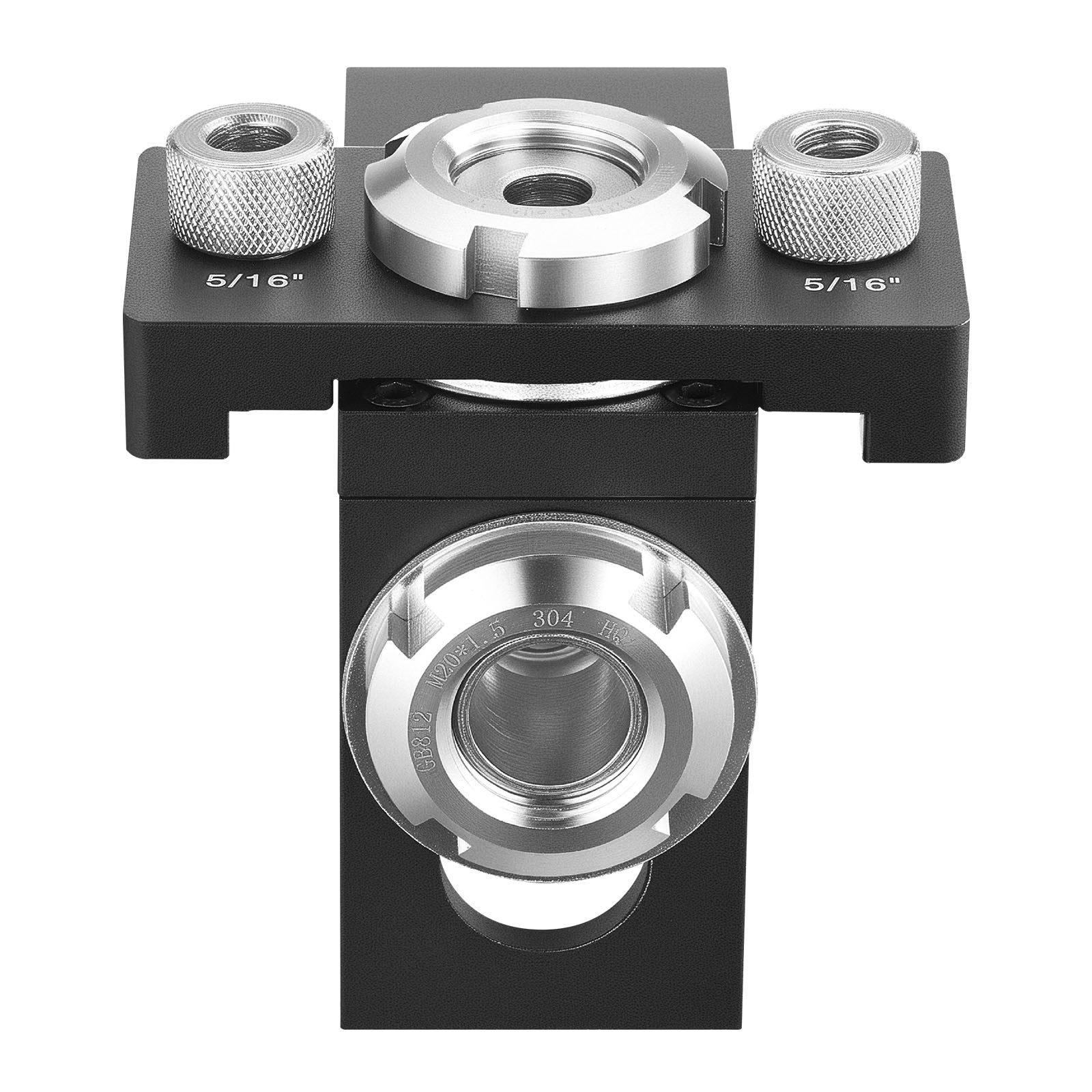 Uimoso Self-Centering Doweling Jig Kit with 3 Drill Bits for Woodworking