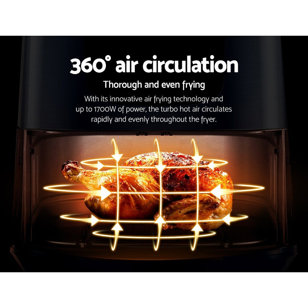 7L Air Fryer LCD Digital Oil Free Healthy Cooker