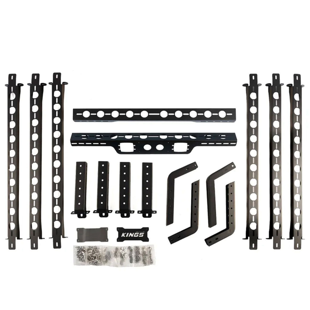 Adventure Kings Universal Ute Tub Rack 3mm Zinc Powdercoated Steel DIY Install