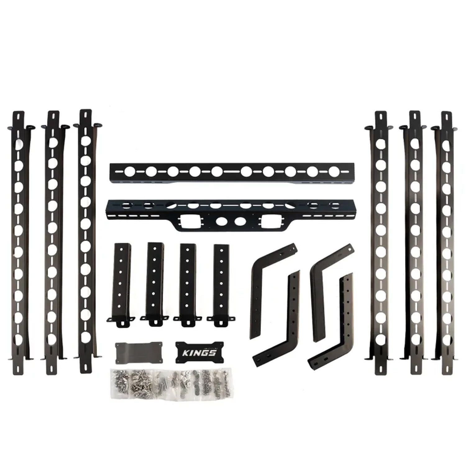 Adventure Kings Universal Ute Tub Rack 3mm Zinc Powdercoated Steel DIY Install