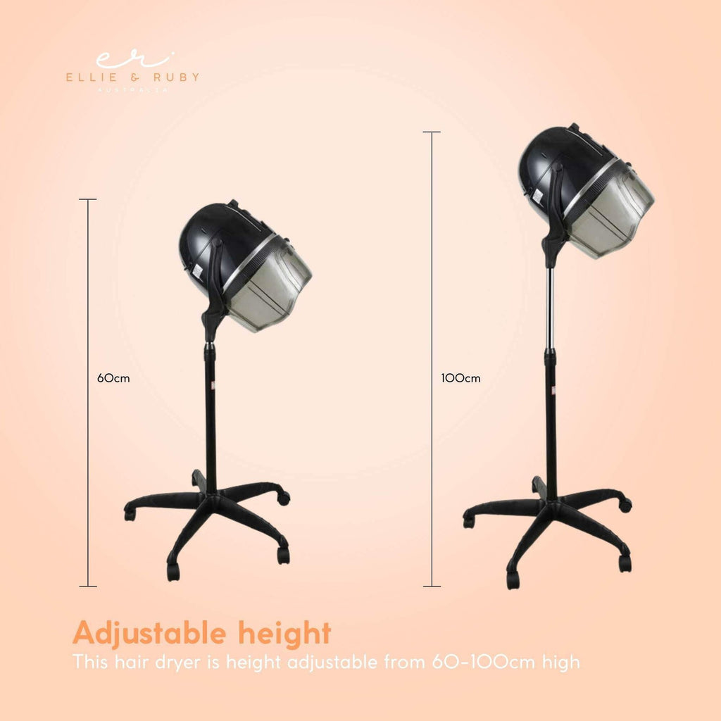 Ellie & Ruby Adjustable Hair Dryer Hood Bonnet Salon Model
