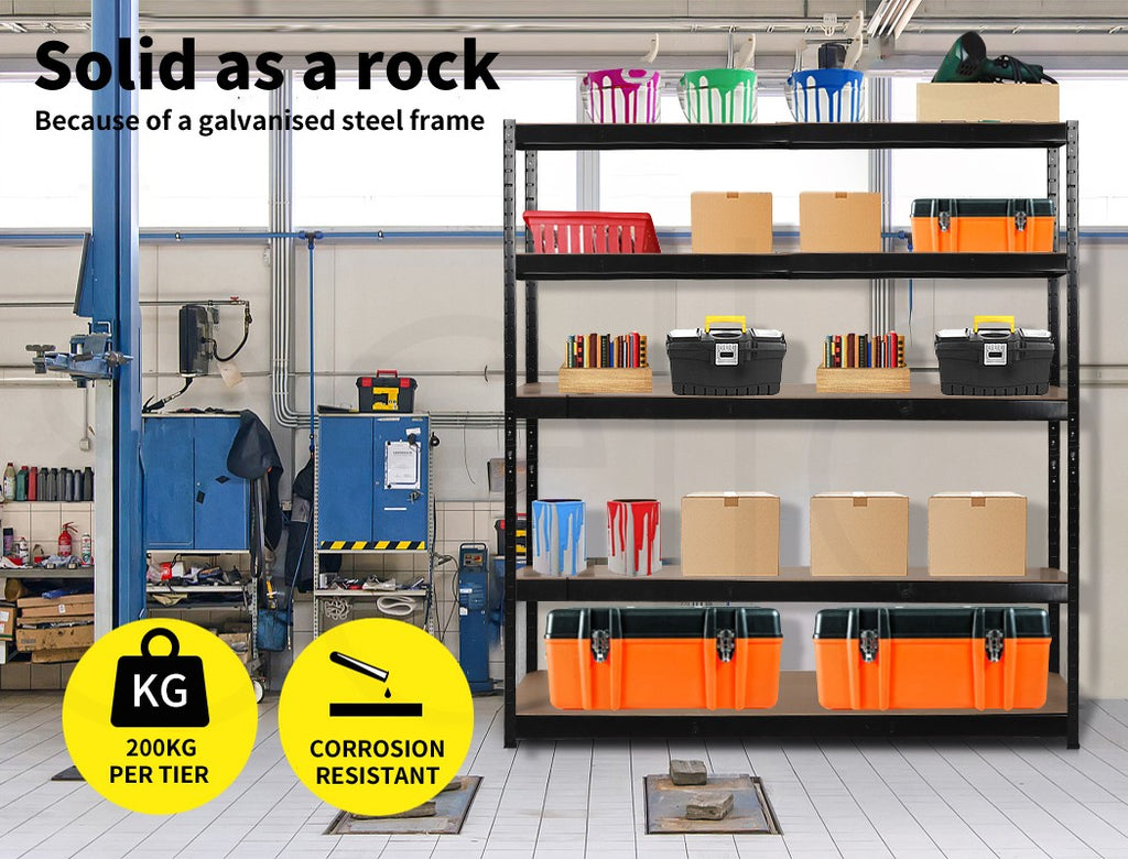 Traderight Steel Warehouse Shelving – Metal Pallet Storage 1.8x1.2m