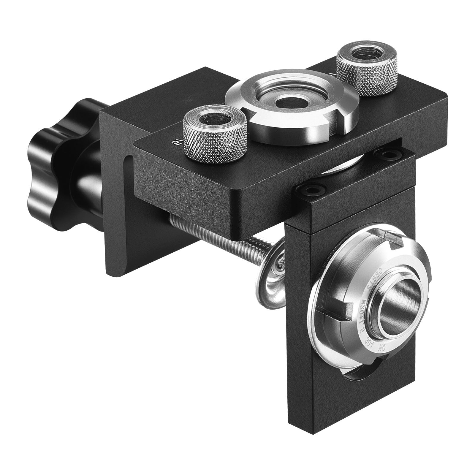 Uimoso Self-Centering Doweling Jig Kit with 3 Drill Bits for Woodworking