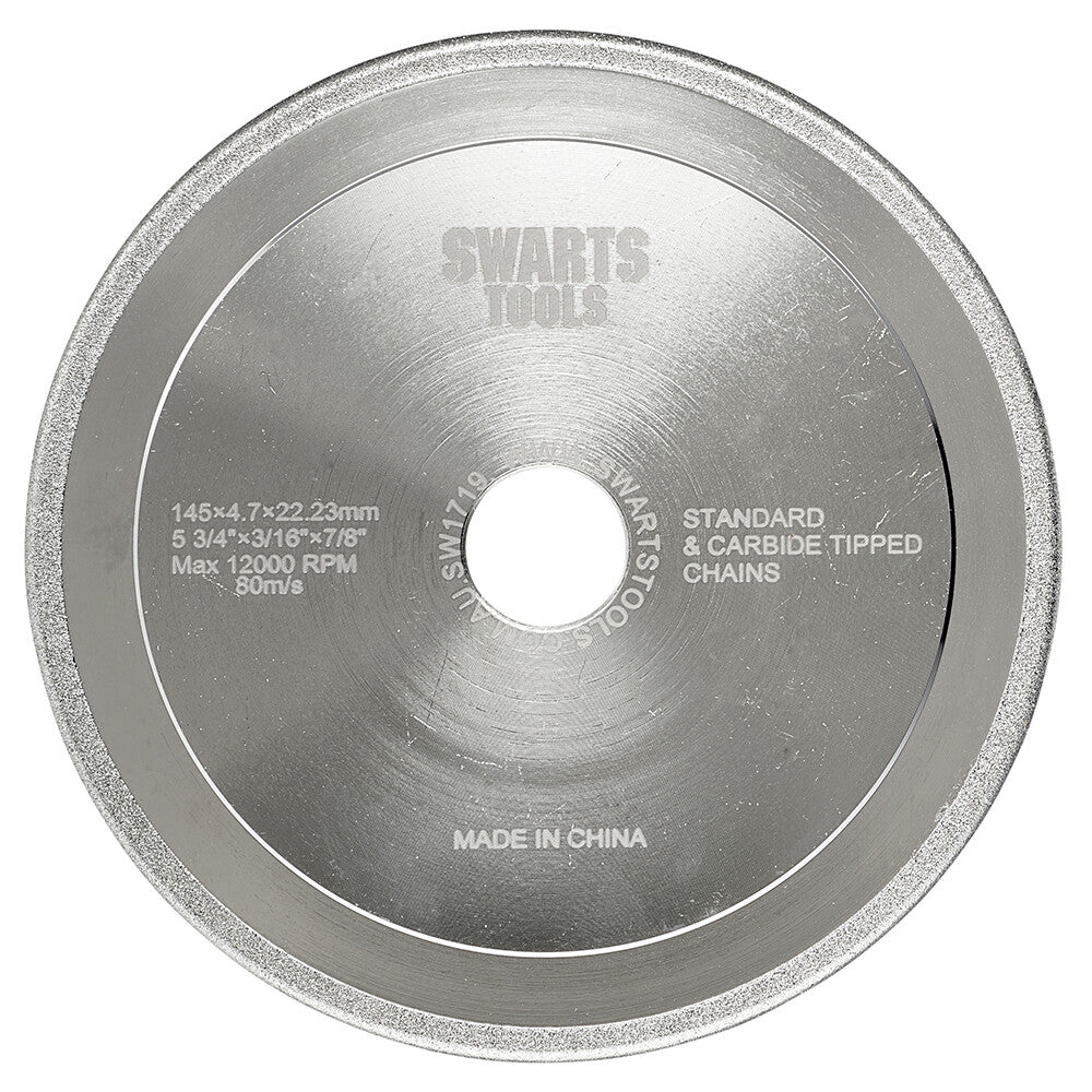 Chainsaw Grinding Disc 145mm – Diamond Coated or Aluminum Oxide