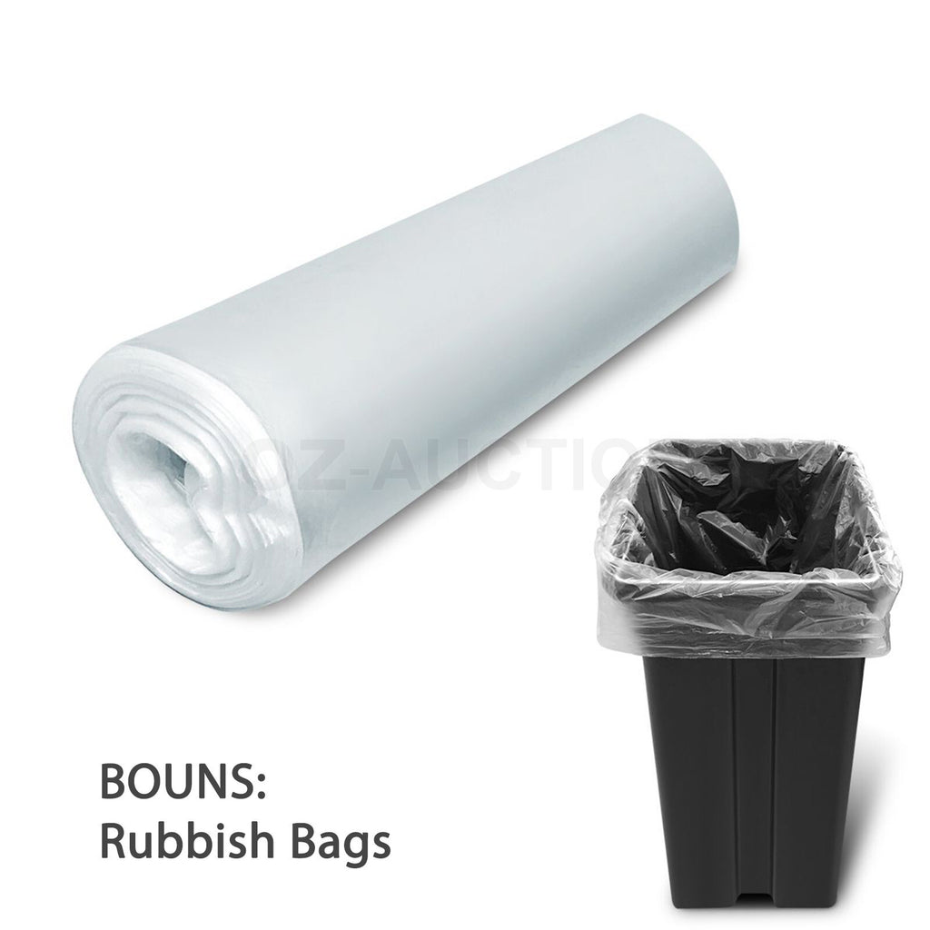 Maxkon 60L Stainless Steel Refuse Bin – Dual Pedal Kitchen Waste