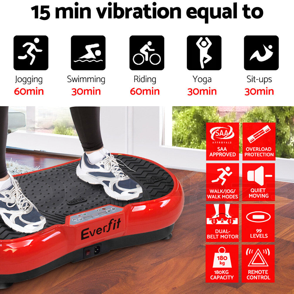 Vibration Machine Platform Plate Exercise Fitness Gym Home