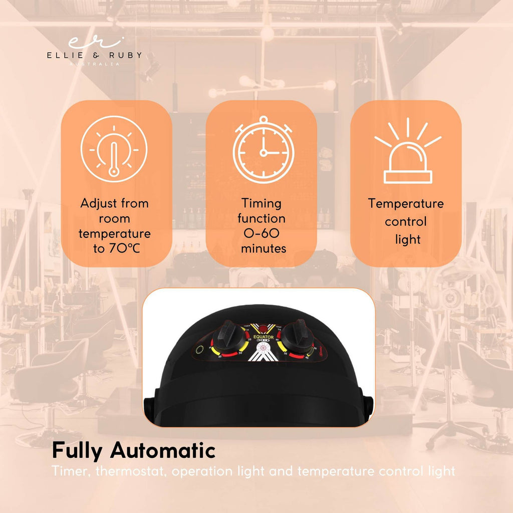 Ellie & Ruby Adjustable Hair Dryer Hood Bonnet Salon Model