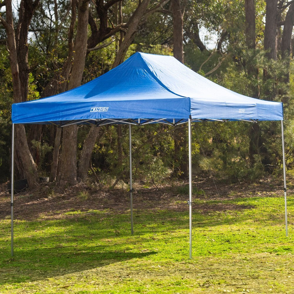 Kings 4.5 x 3 m Portable Gazebo Folding Pop up Heavy-Duty Steel Frame UPF50+