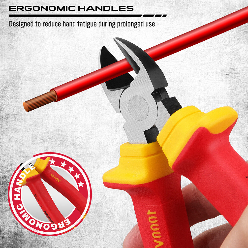 14pc Electrical Tool Set – Insulated Screwdrivers & Pliers 1000V