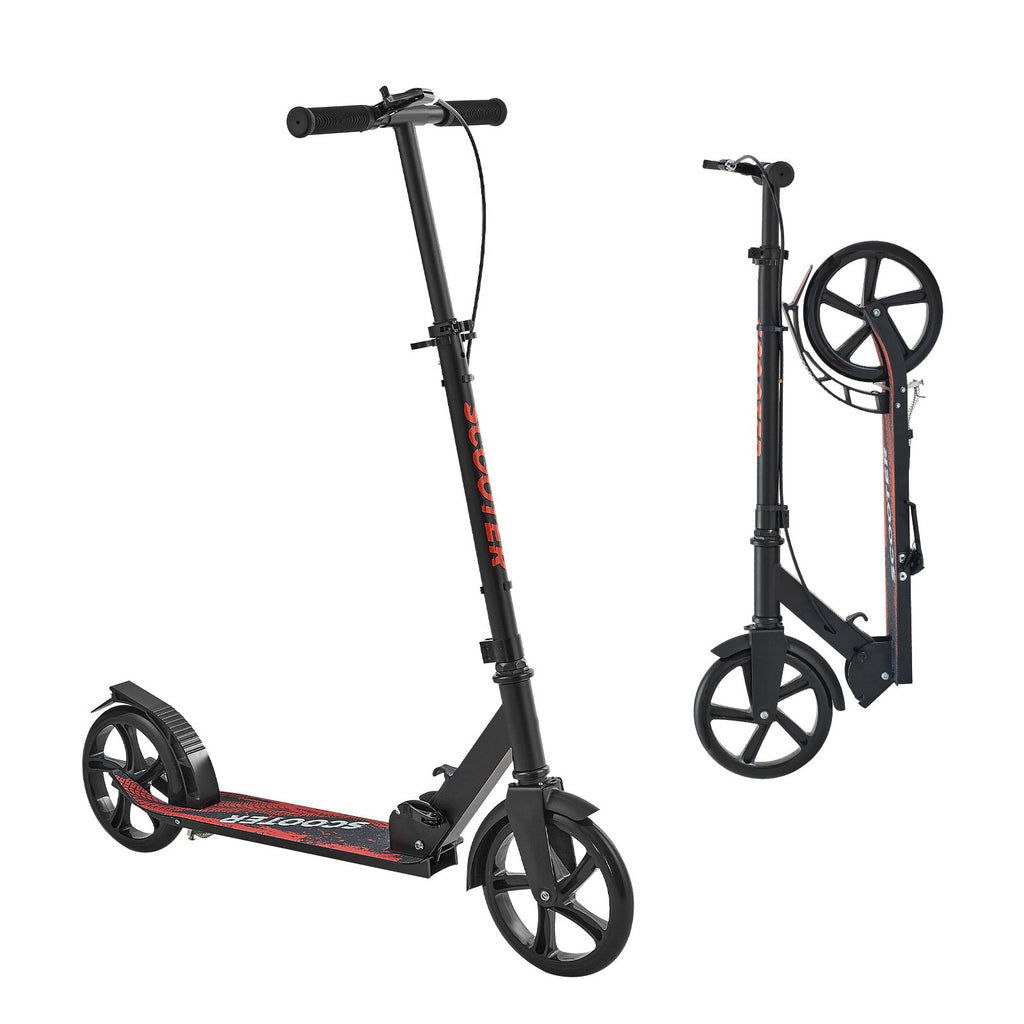 Uimoso Foldable Kick Scooter for Kids 8+, Teens, and Adults, Adjustable Design