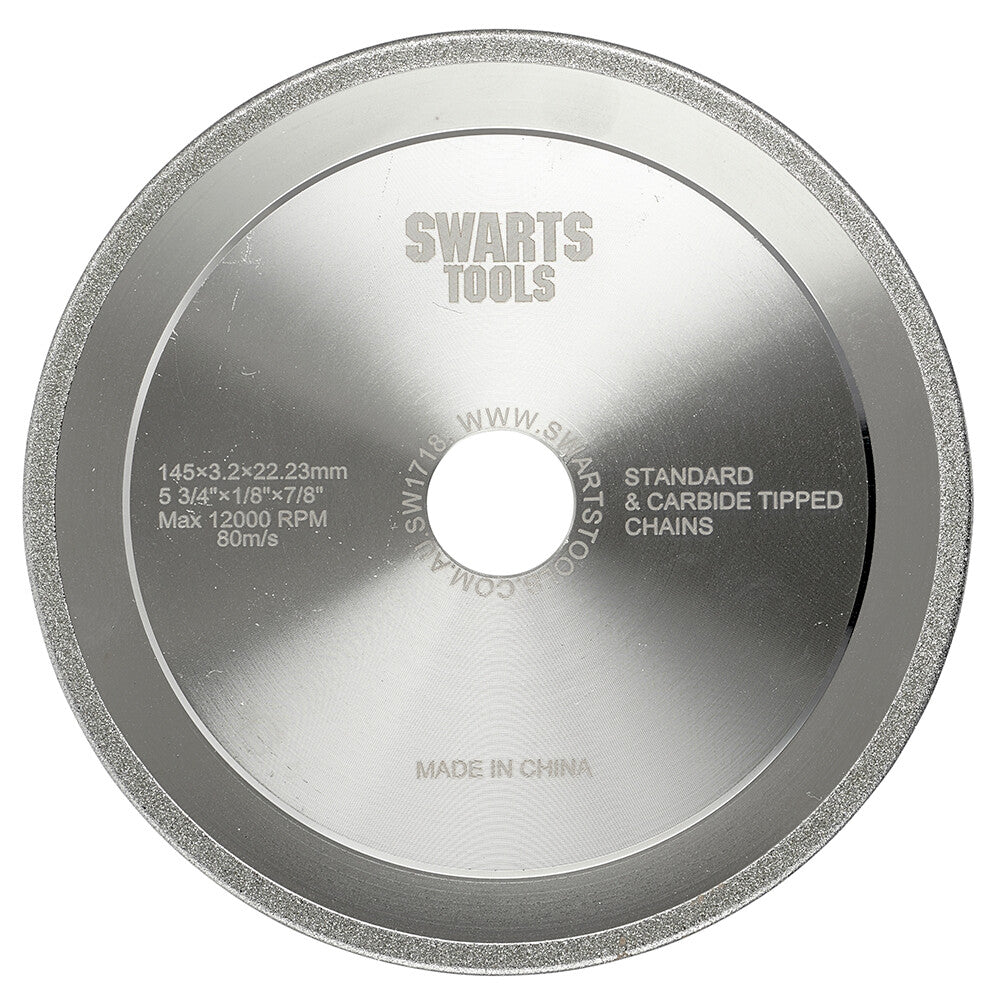 Chainsaw Grinding Disc 145mm – Diamond Coated or Aluminum Oxide