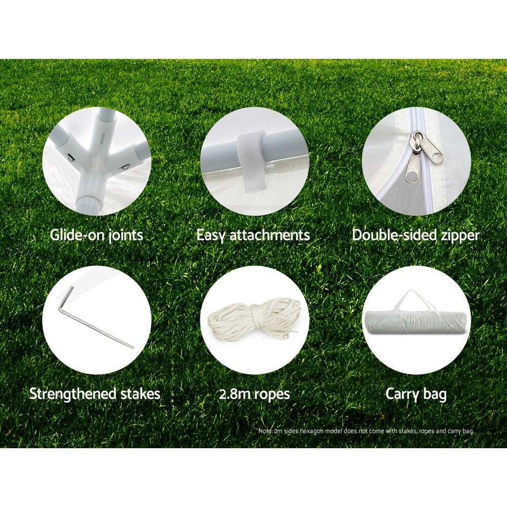 Party Wedding Outdoor Event Tent Shade Canopy Camping