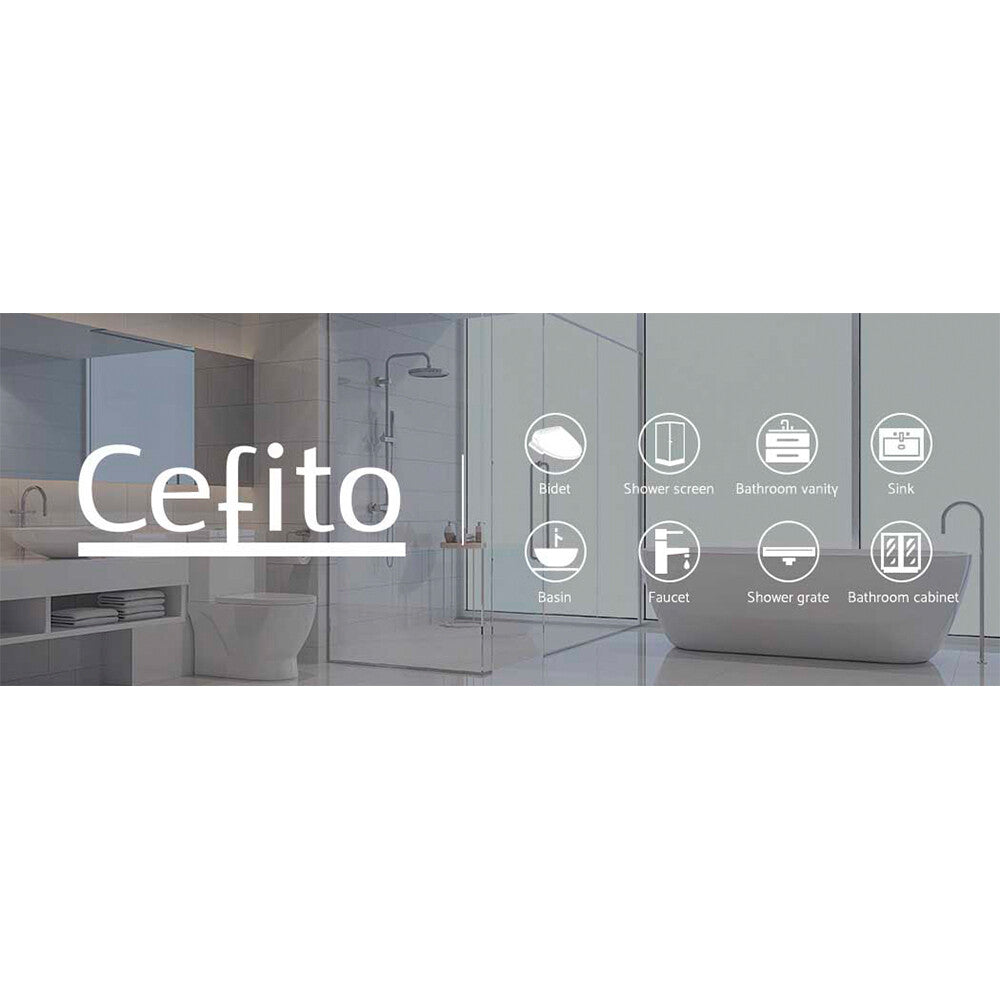 Non-Electric Bidet Toilet Seat Auto Water Spray Knob Control