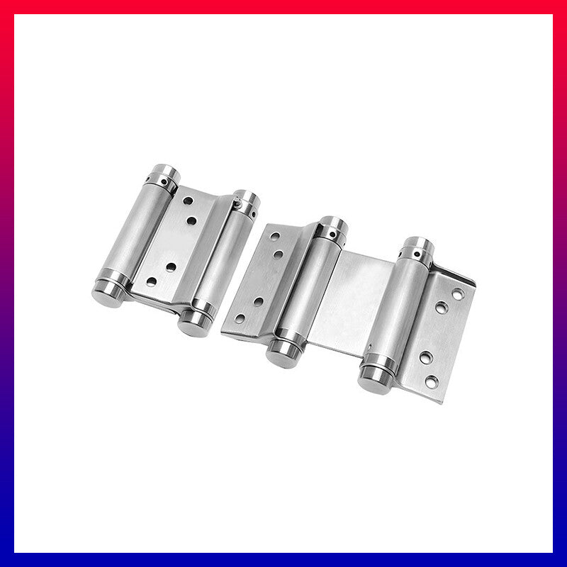 2x Double Action Spring Hinges for Saloon and Cafe Doors