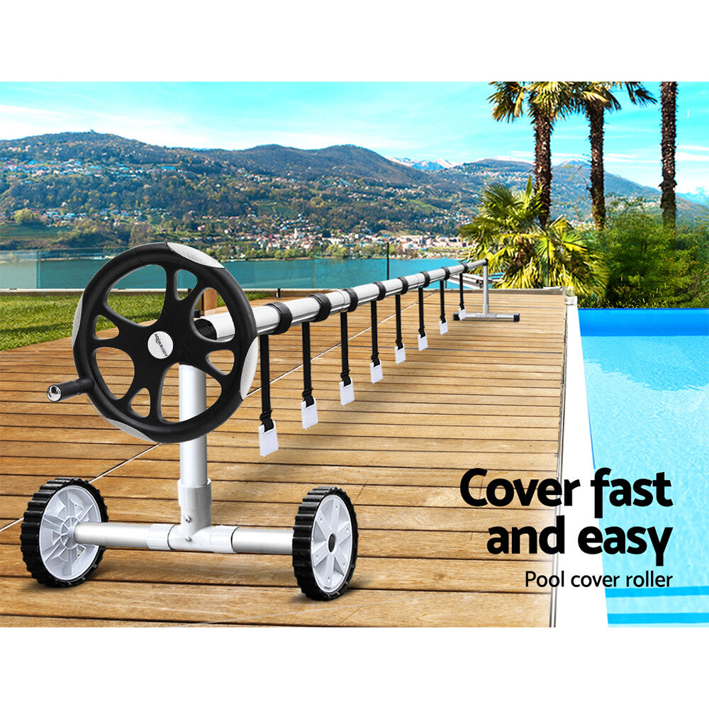 OVCN Pool Cover Roller 5.5m Adjustable Solar Blanket Reel