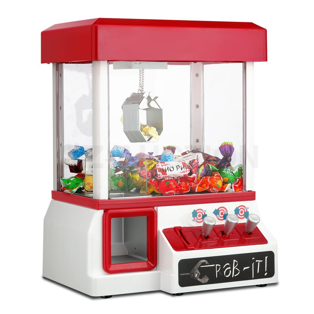 Carnival Arcade Claw Machine – Candy Grabber Prize Game for Kids
