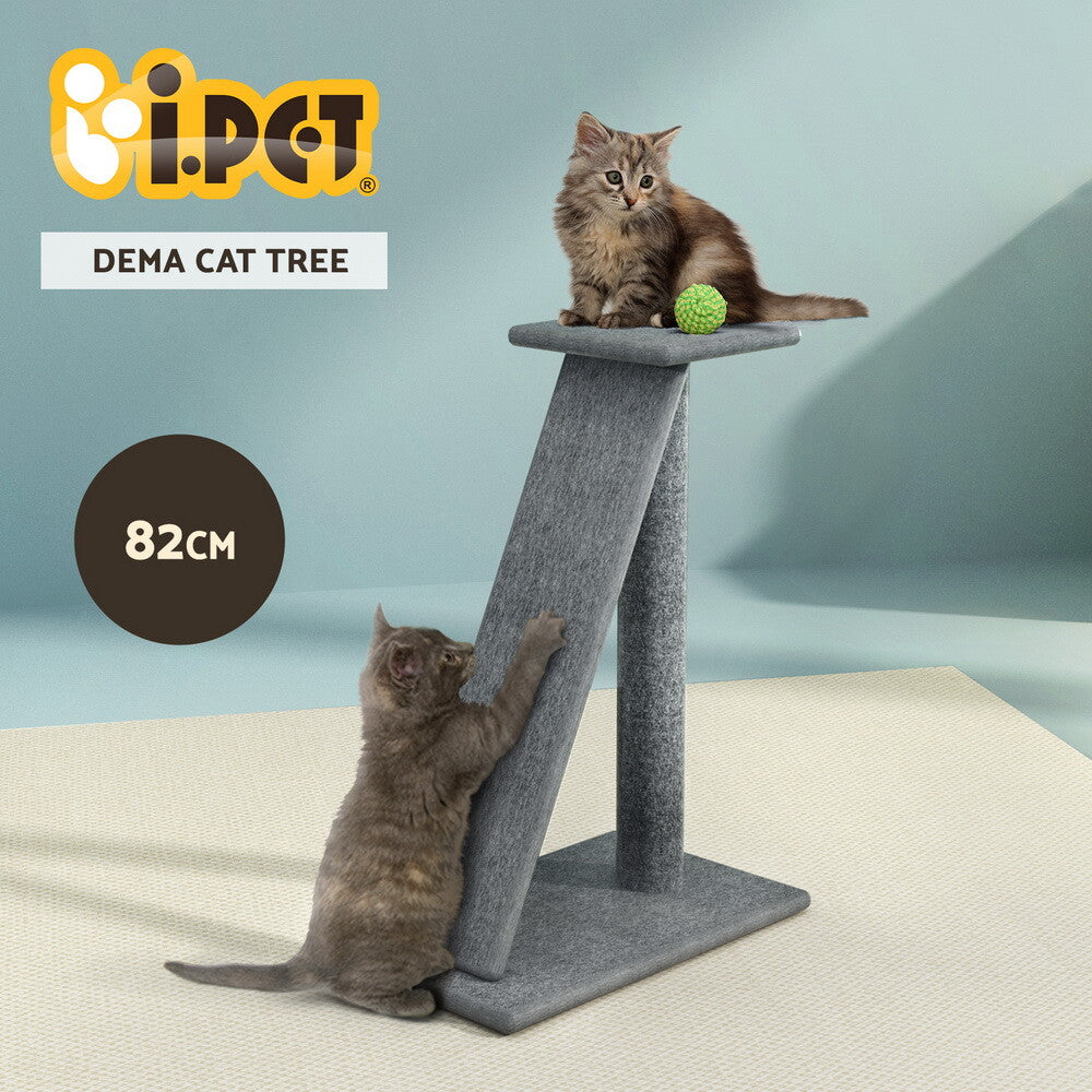 82cm Cat Tree Scratching Post Tower Condo House Climbing