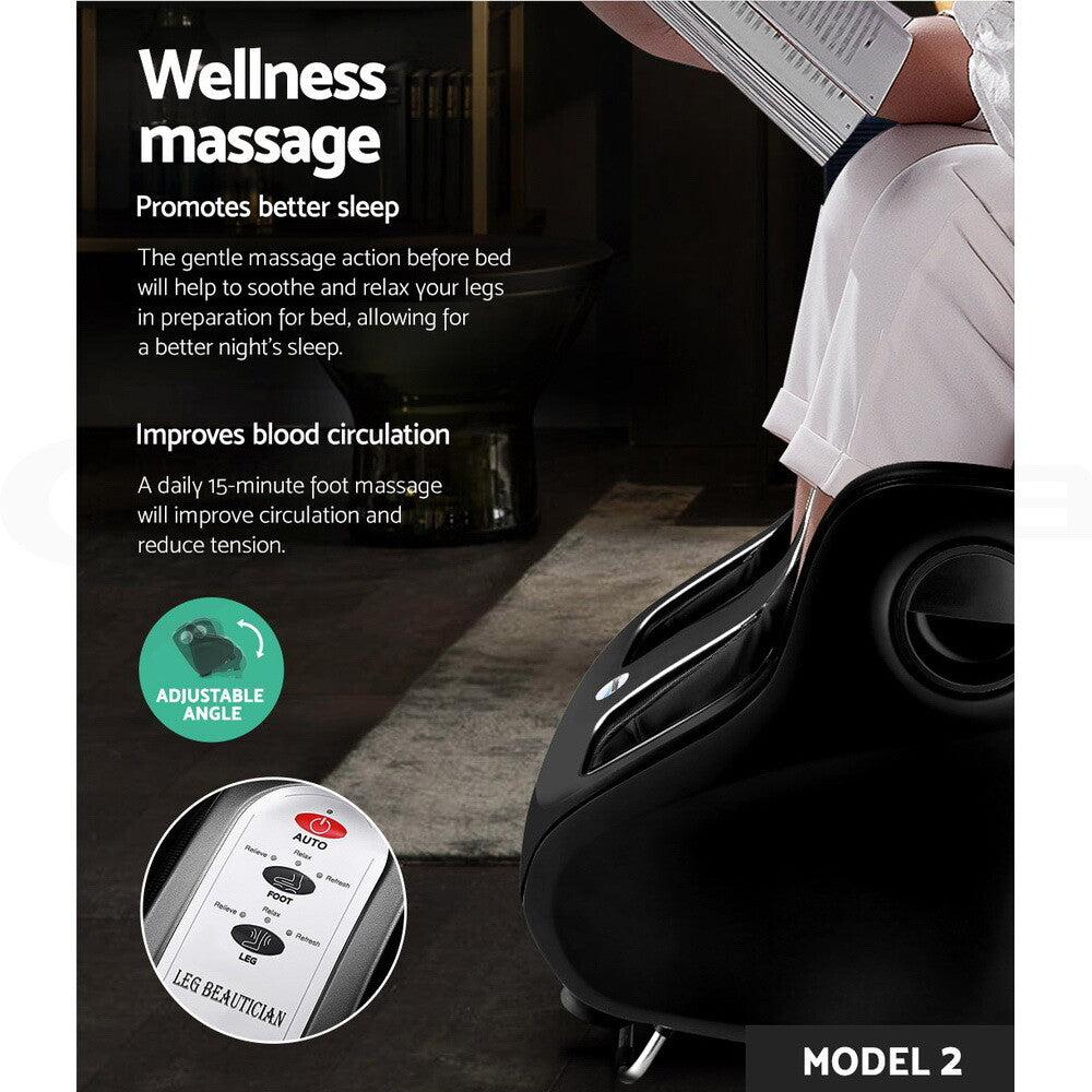 Foot Massager Ankle Calf Leg Kneading Roller Timer
