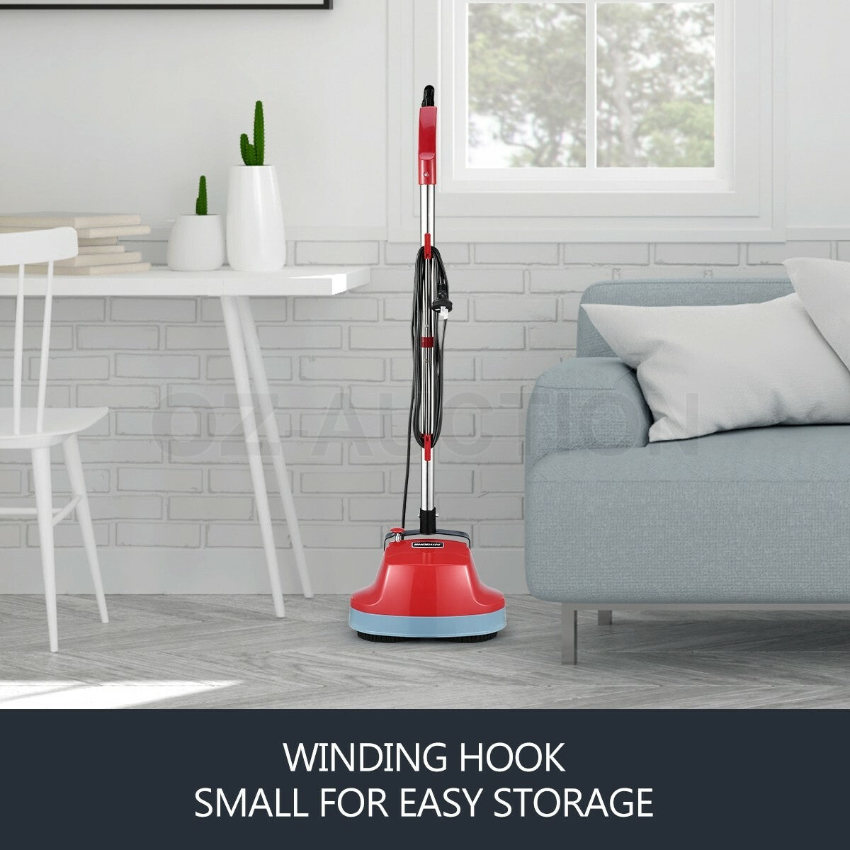 5-in-1 Floor Polisher – Timber, Carpet & Tile Wax Scrubber Buffer Cleaner