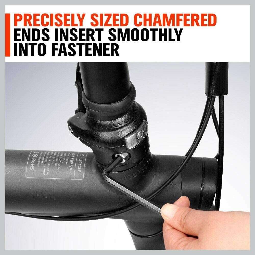 48pc HORUSDY Tool Set – Ratchet Spanners & Allen Keys with Roll Pouch