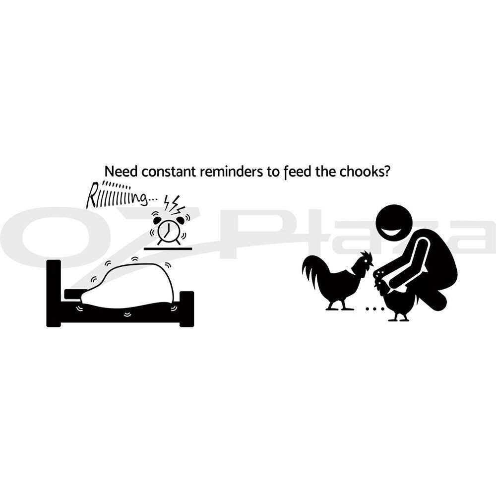 Automatic Chicken Feeder Coop Treadle Self-Opening Poultry