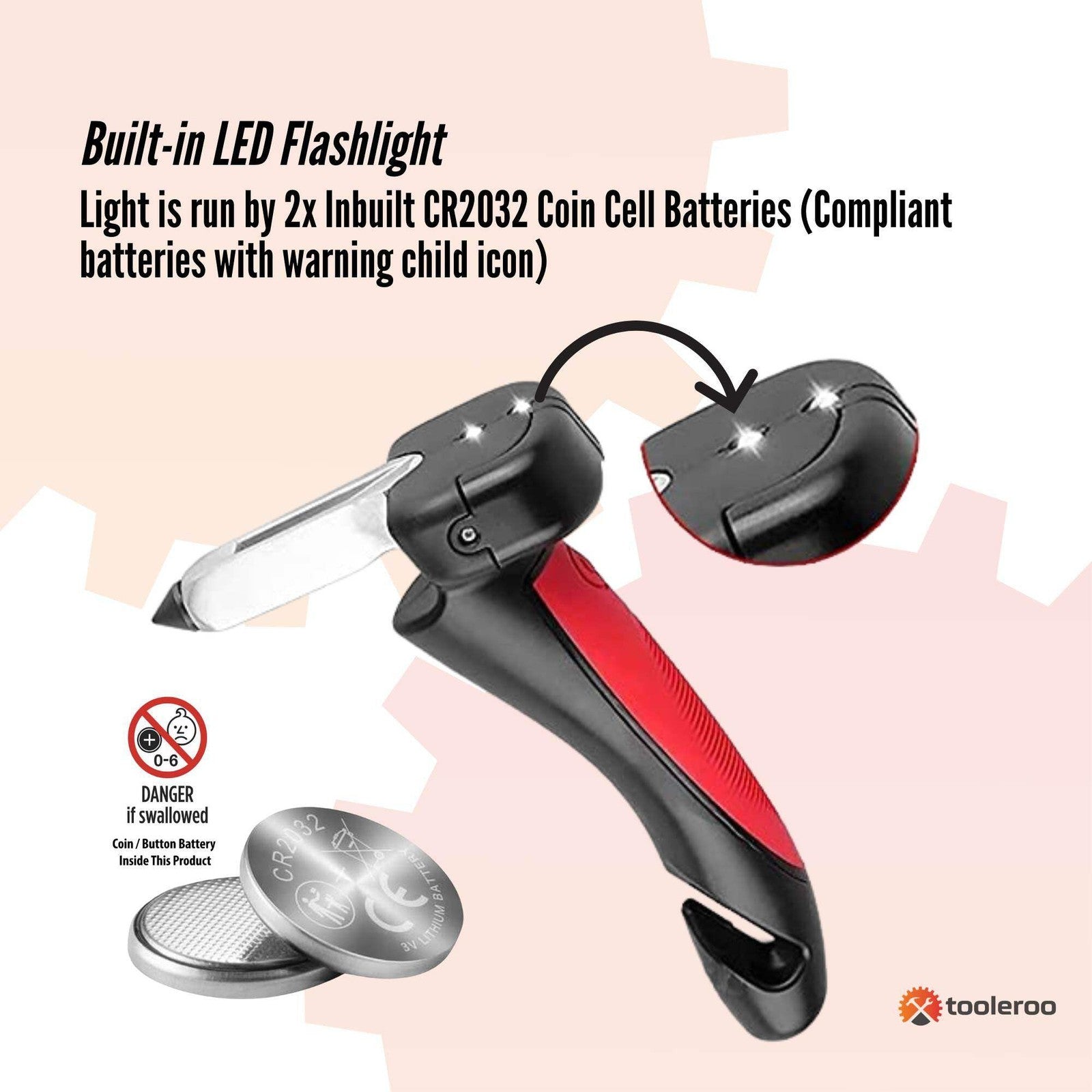 Car Cane Door Handle for Safe Vehicle Entry and Exit