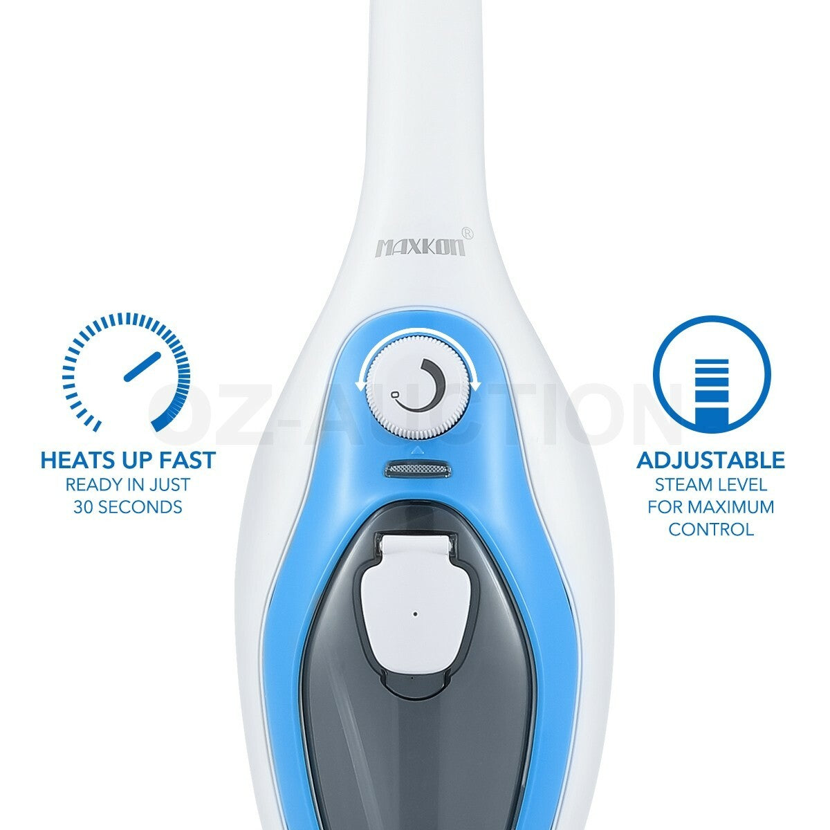 Maxkon Steam Mop Cleaner Handheld Floor & Carpet Multi-Function
