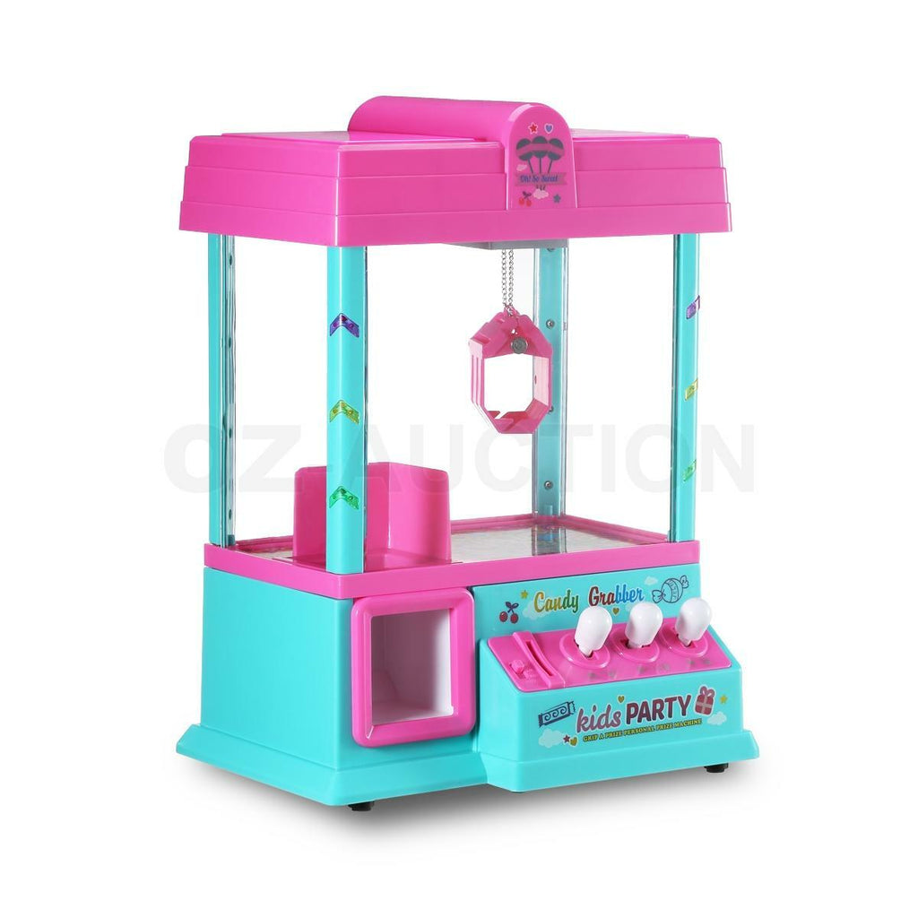 Mini Toy Claw Machine – Arcade Candy Grabber with LED Lights & Music