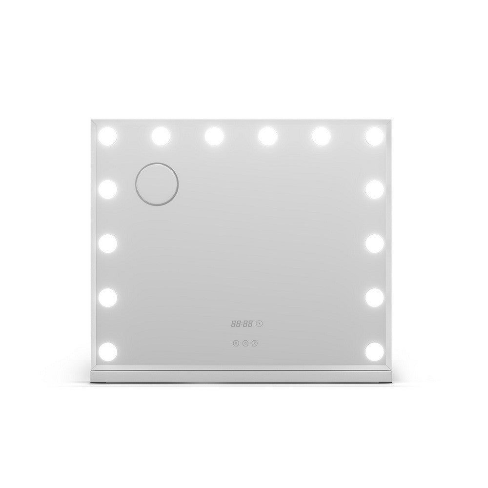 Hollywood Makeup Mirror LED Vanity Tabletop 60x52cm White