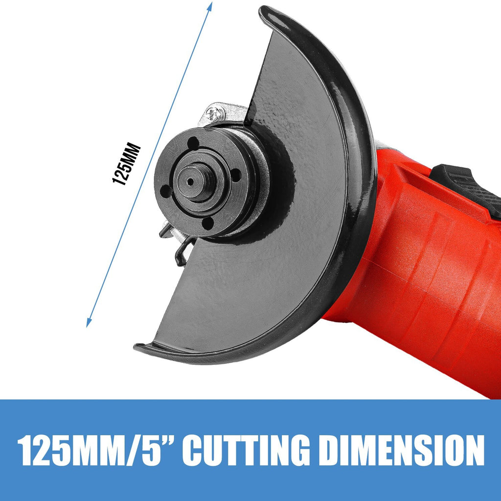 900W Angle Grinder – 125mm Heavy Duty with Side Handle