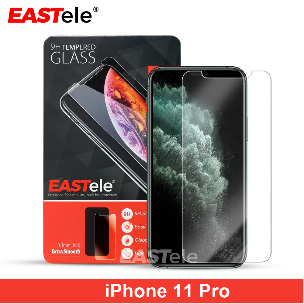 iPhone Tempered Glass Screen Protector for Pro and Max Models