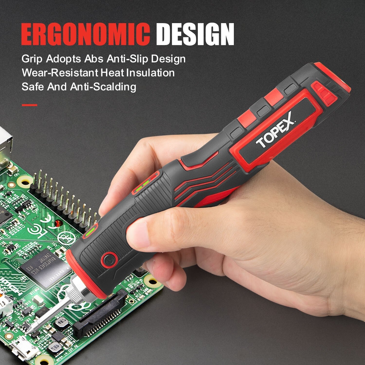 4V Cordless Soldering Iron – 8W Rechargeable with Lithium Battery