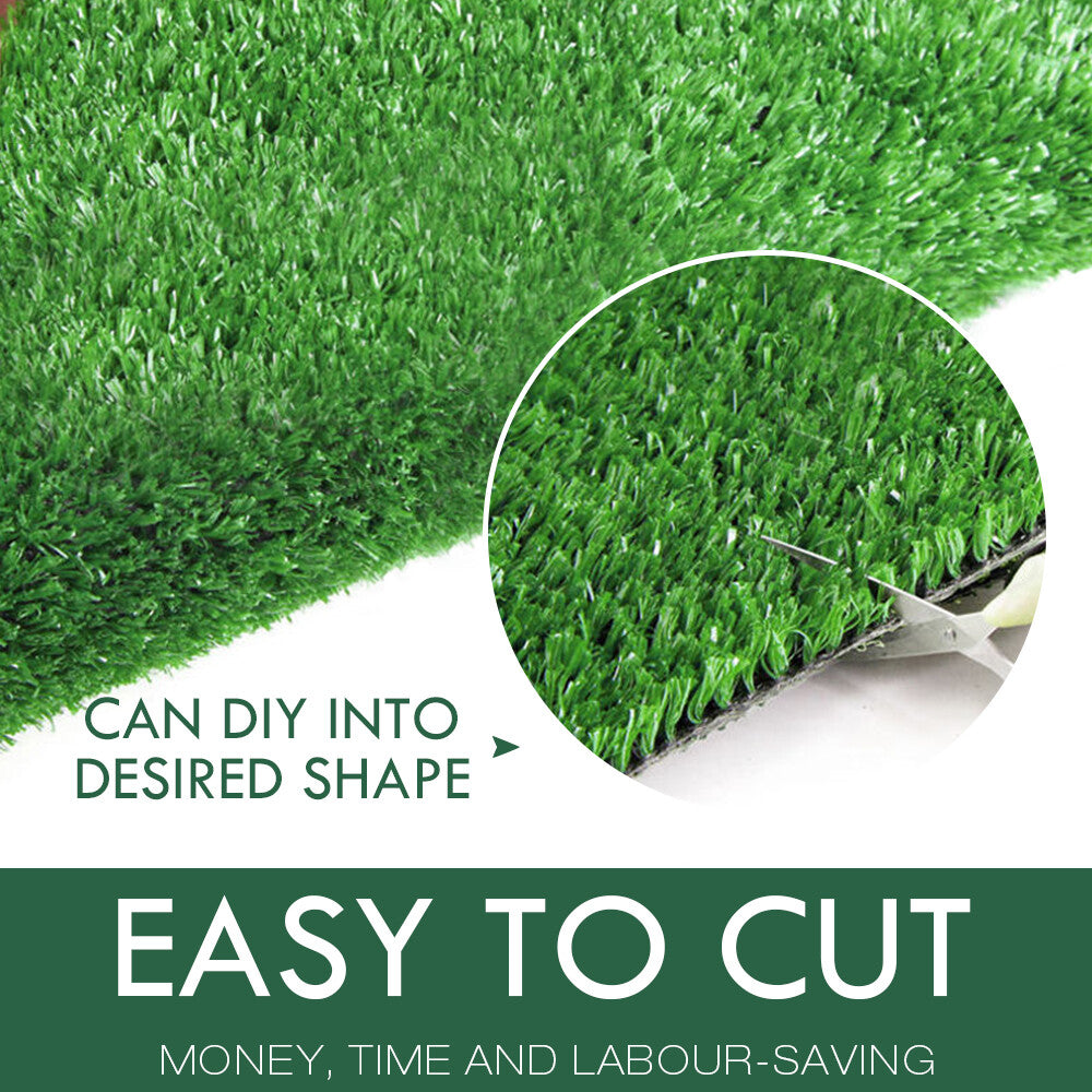 2x5M Artificial Grass – Synthetic Turf Lawn Mat Green Flooring